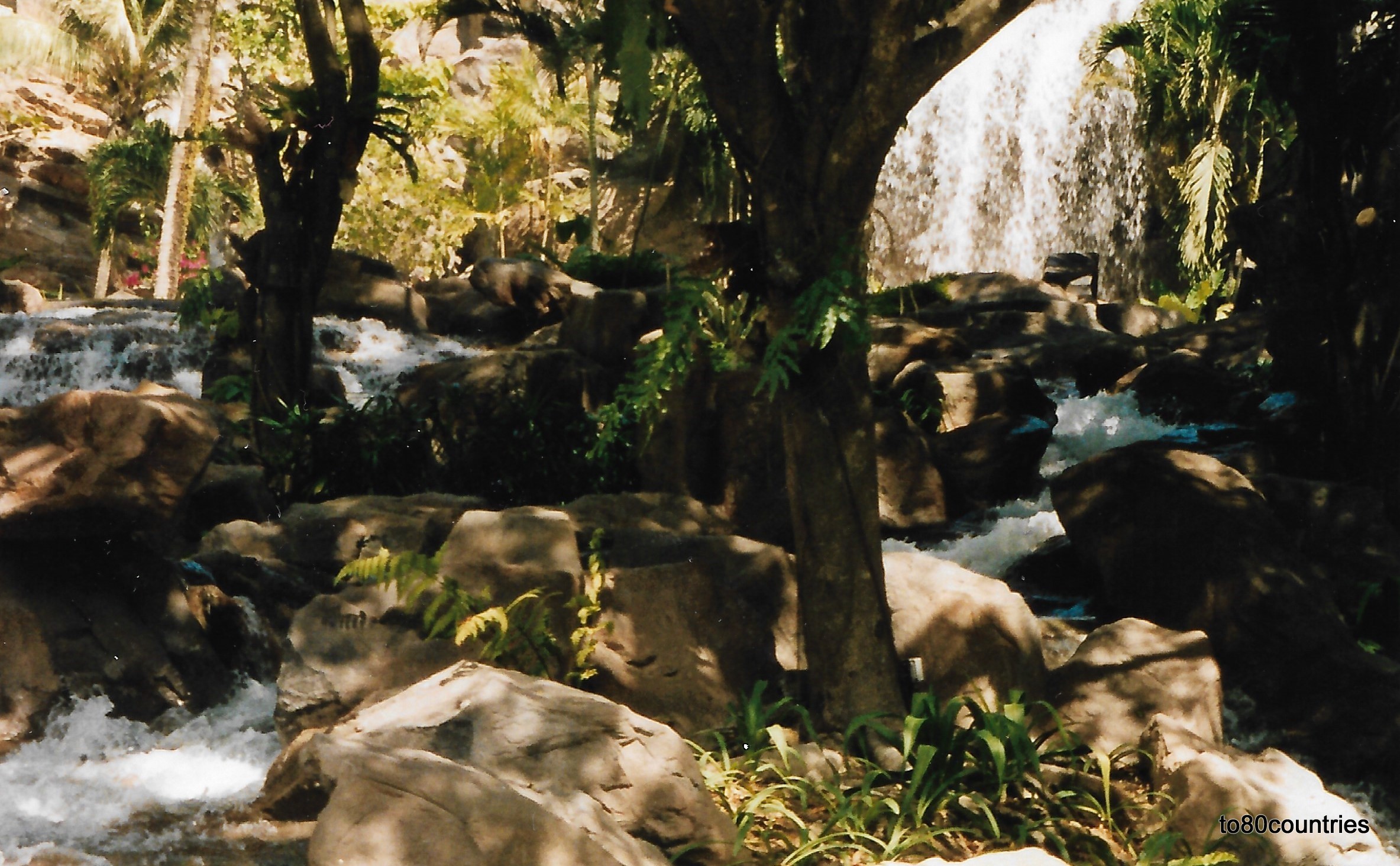 Temurun Wasserfall auf Langkawi