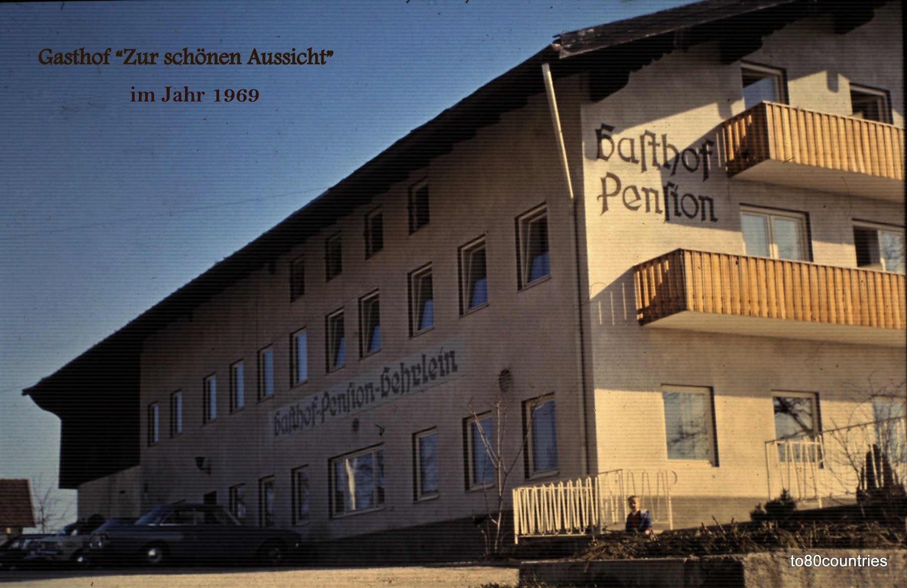 Höslwang - Gasthof zur schönen Aussicht - 1969