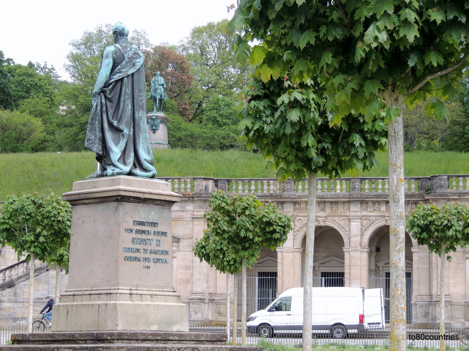 Denkmal von Herzog Ernst I. auf dem Schlossplatz