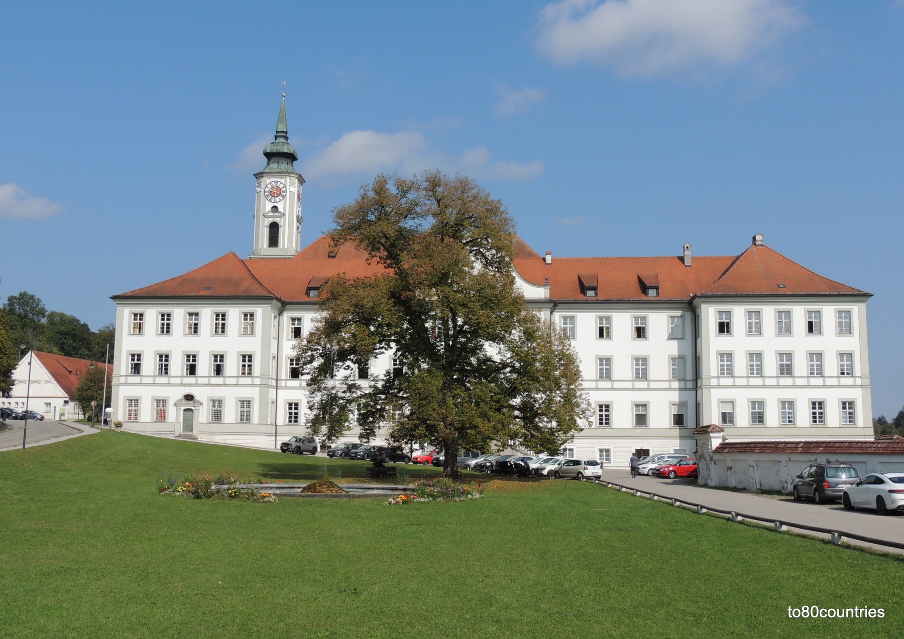 Kloster Schäftlarn am Grünwald-Rundkurs