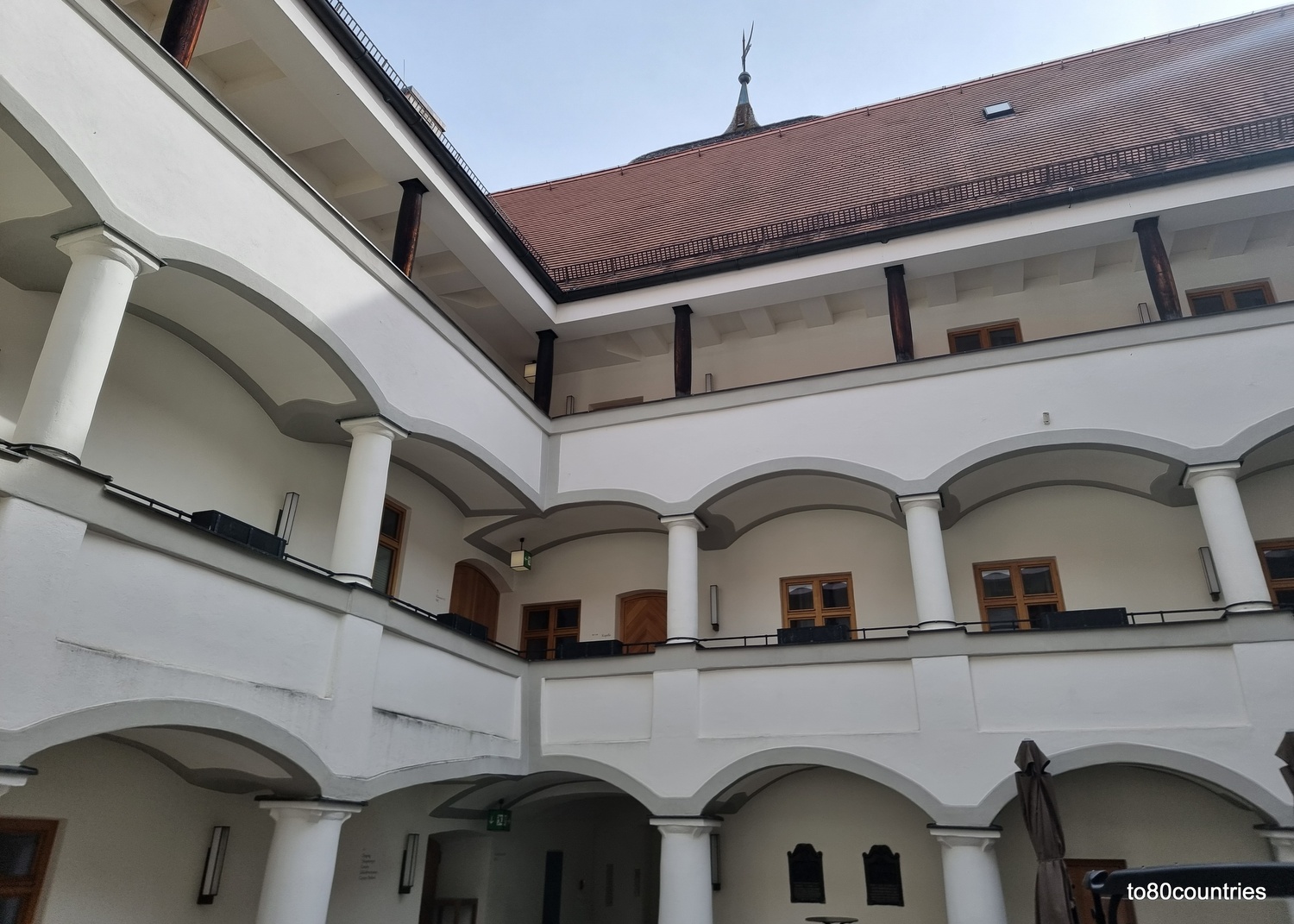 Schloss Hohenkammer - Renaissance-Innenhof - Hallertau