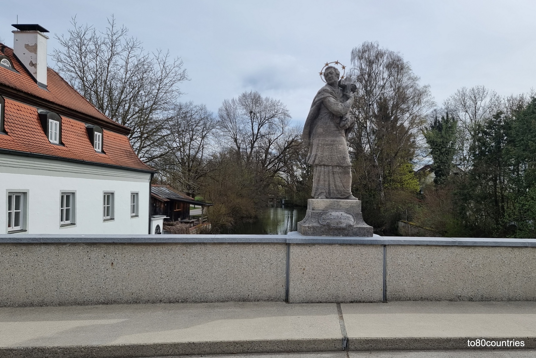 Hohenkammer in der Hallertau - Brücke über die Glonn