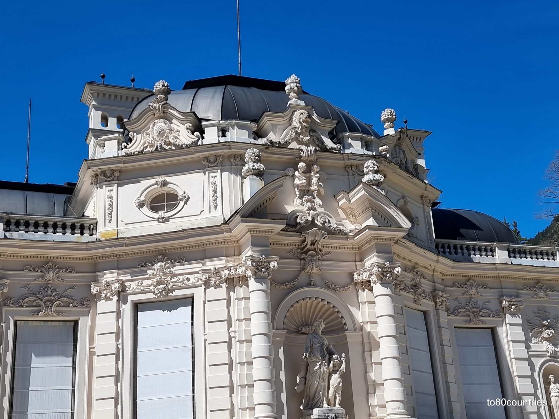 Schloss Linderhof - Ostfassade