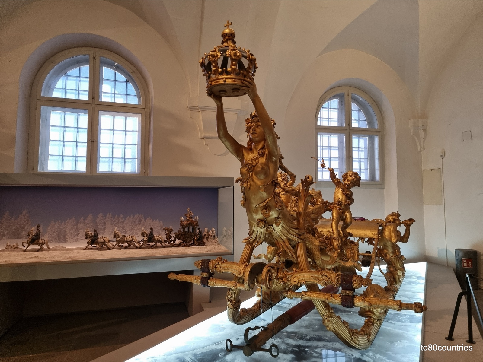Schlitten on Ludwig II. im Marstallmuseum