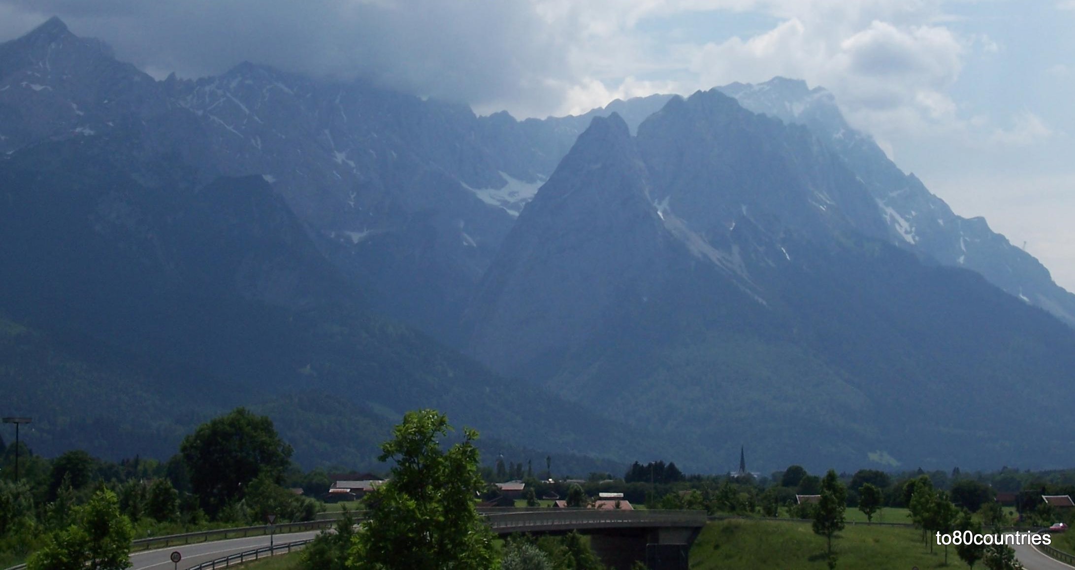 Alpspitze und Zugspitze