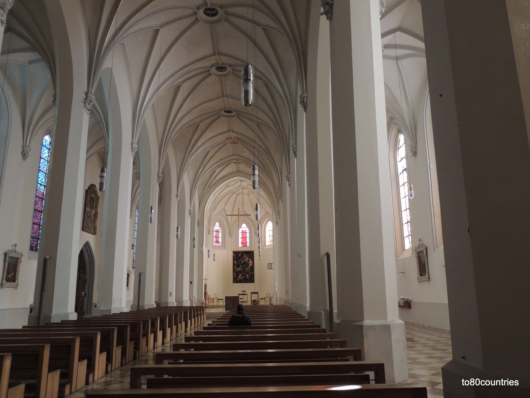 Innenraum von St. Nikolaus - Rosenheim
