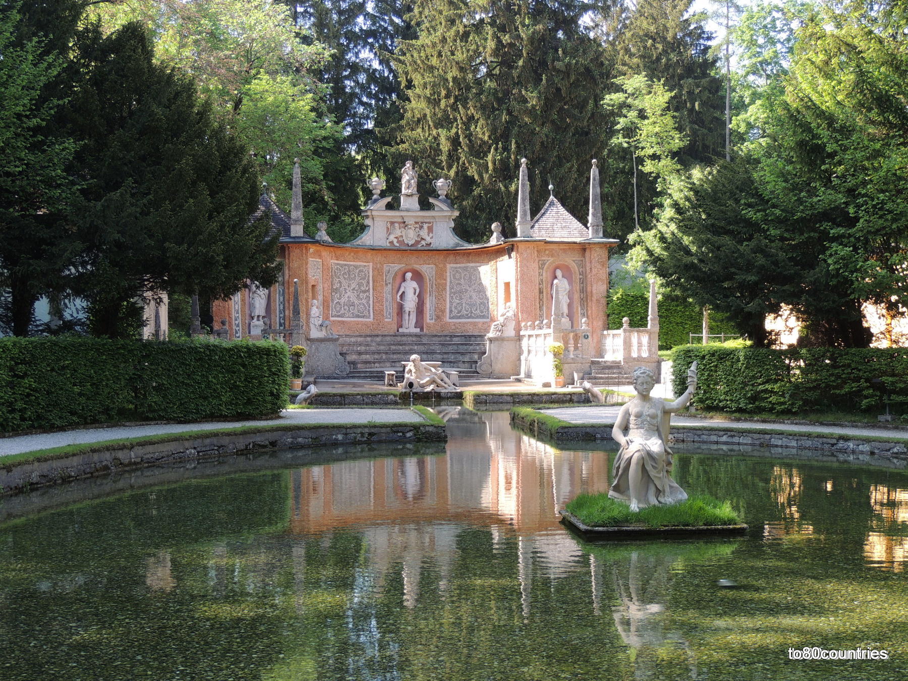 Wasserspiele von Schloss Hellbrunn