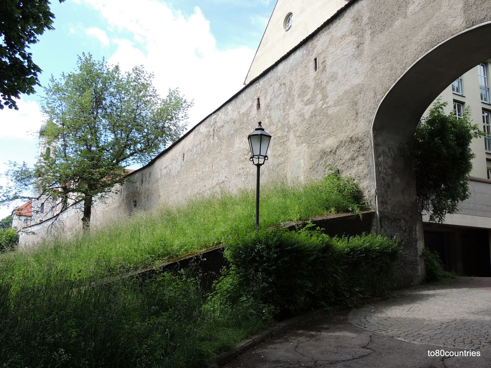 Östliche Stadtmauer von Schongau