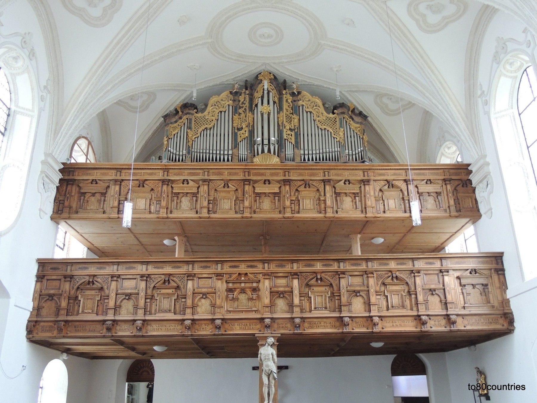 Hoher Peißenberg - Wallfahrtskirche - Westempore