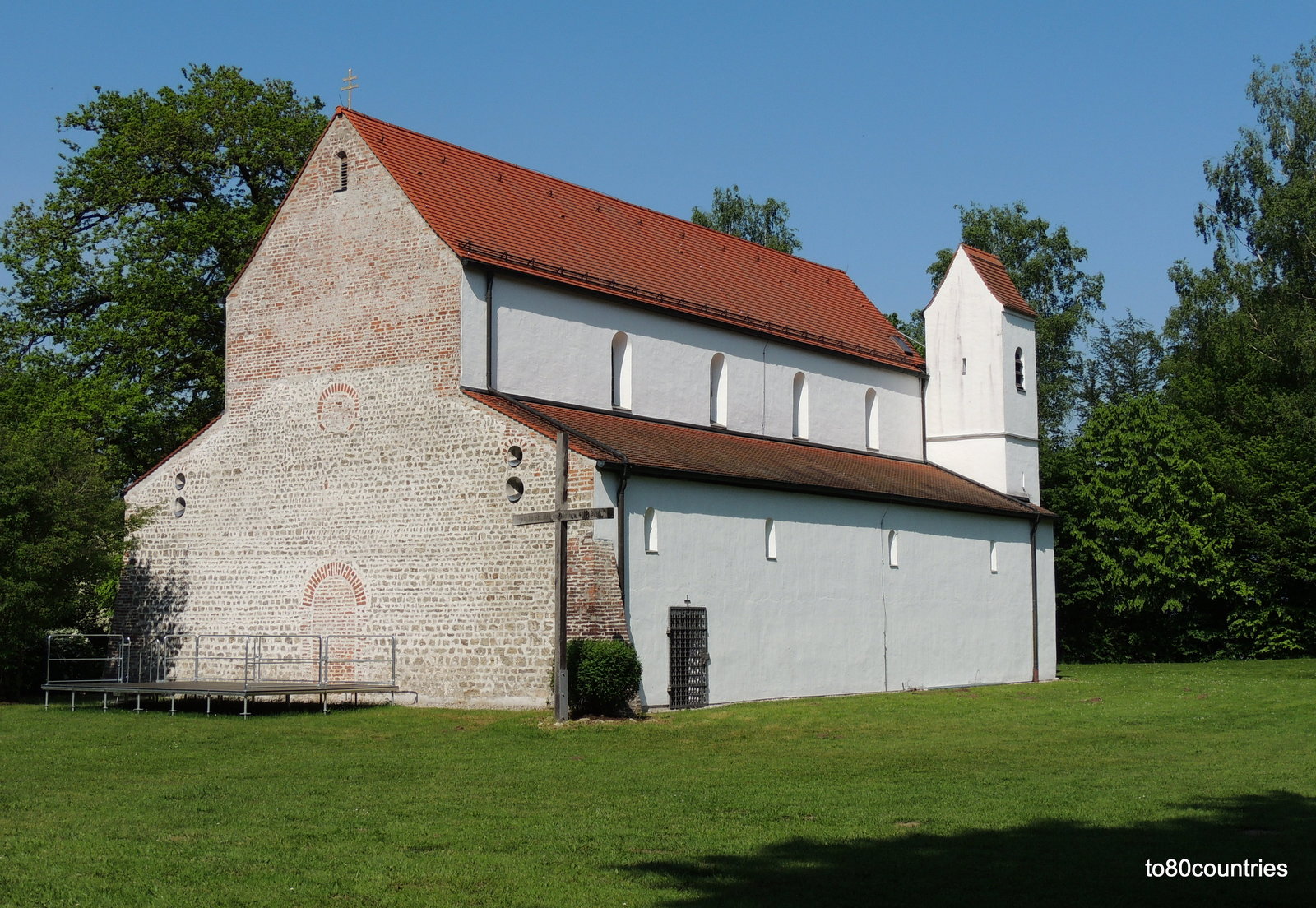 Basilika St. Peter und Paul auf dem Petersberg bei Erdweg (Landkreis Dachau)