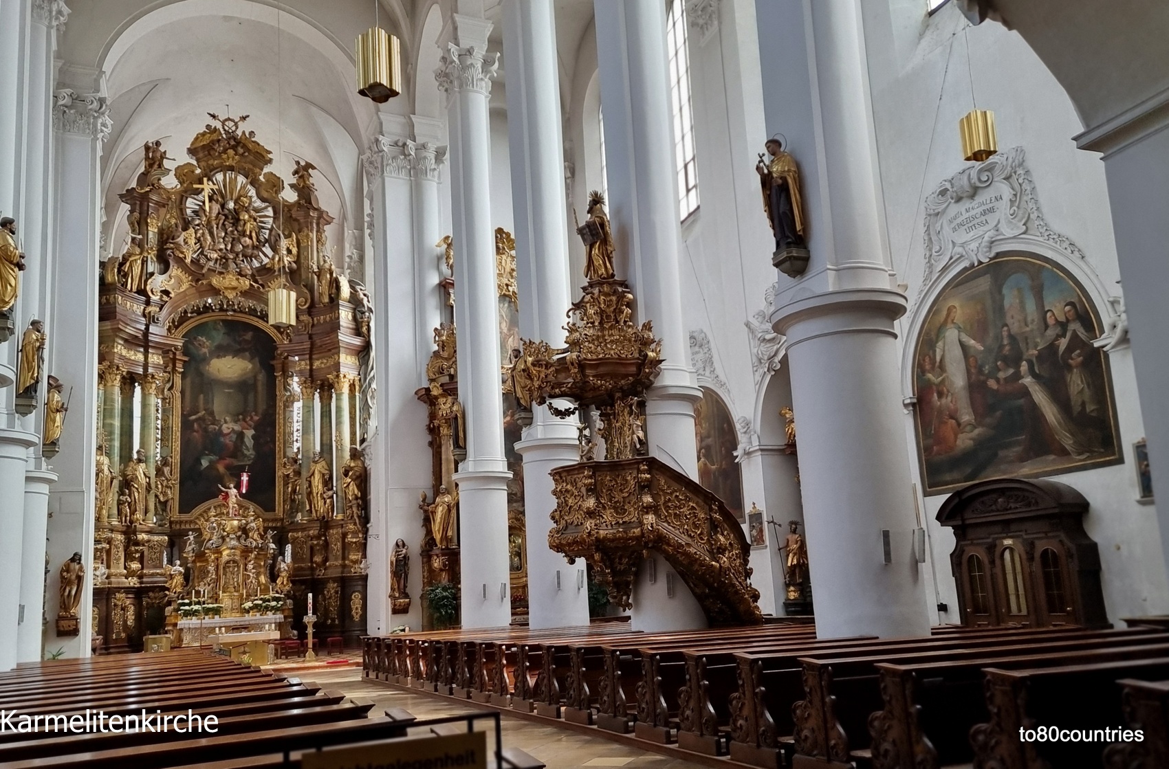 Karmelitenkirche - Straubing - Innenraum