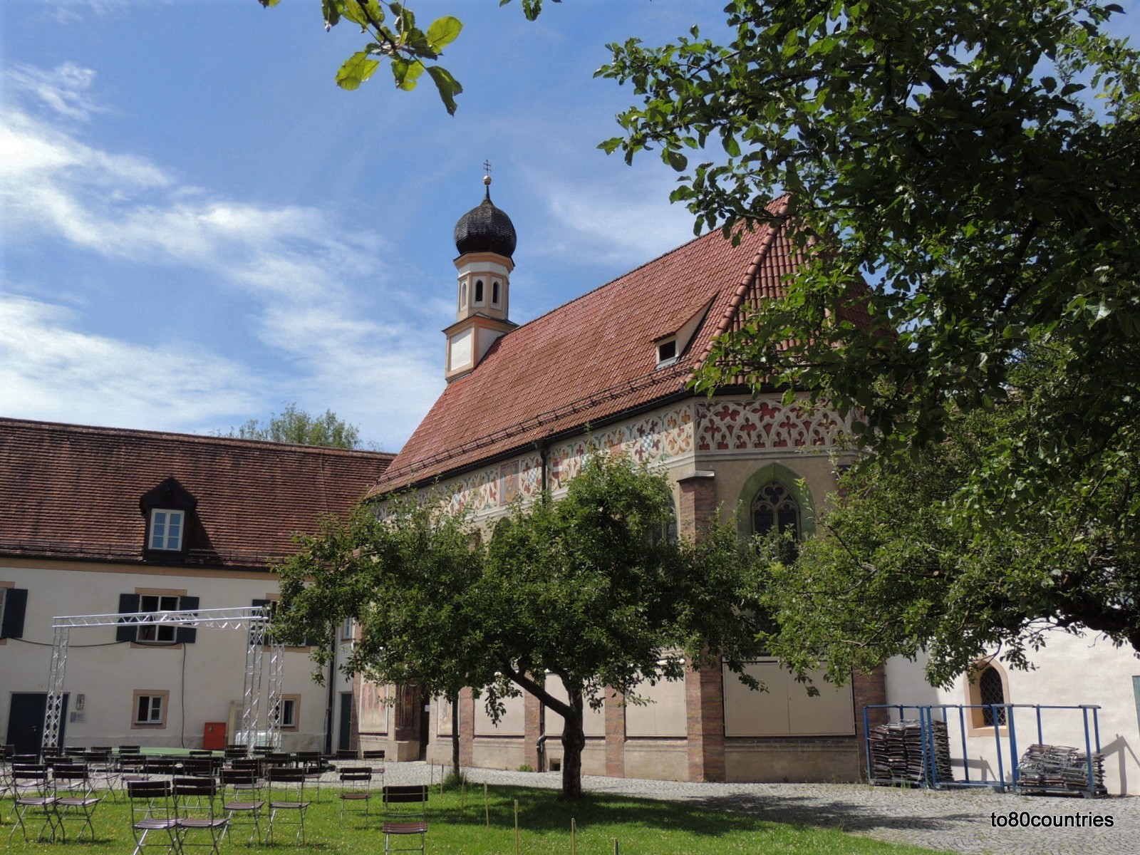 Schloss Blutenburg - Innenhof