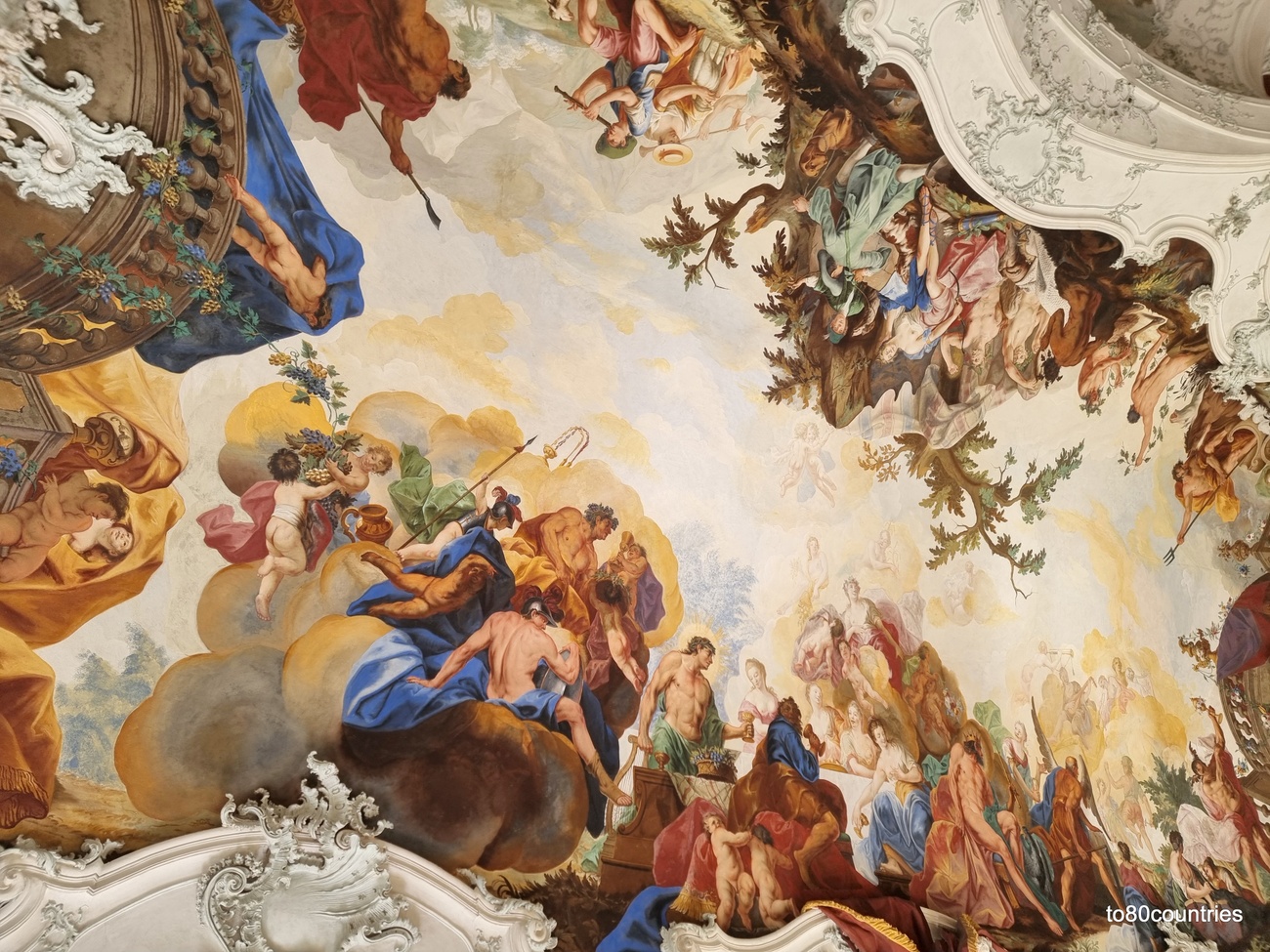 Residenz Würzburg - Decke des Gartensaals