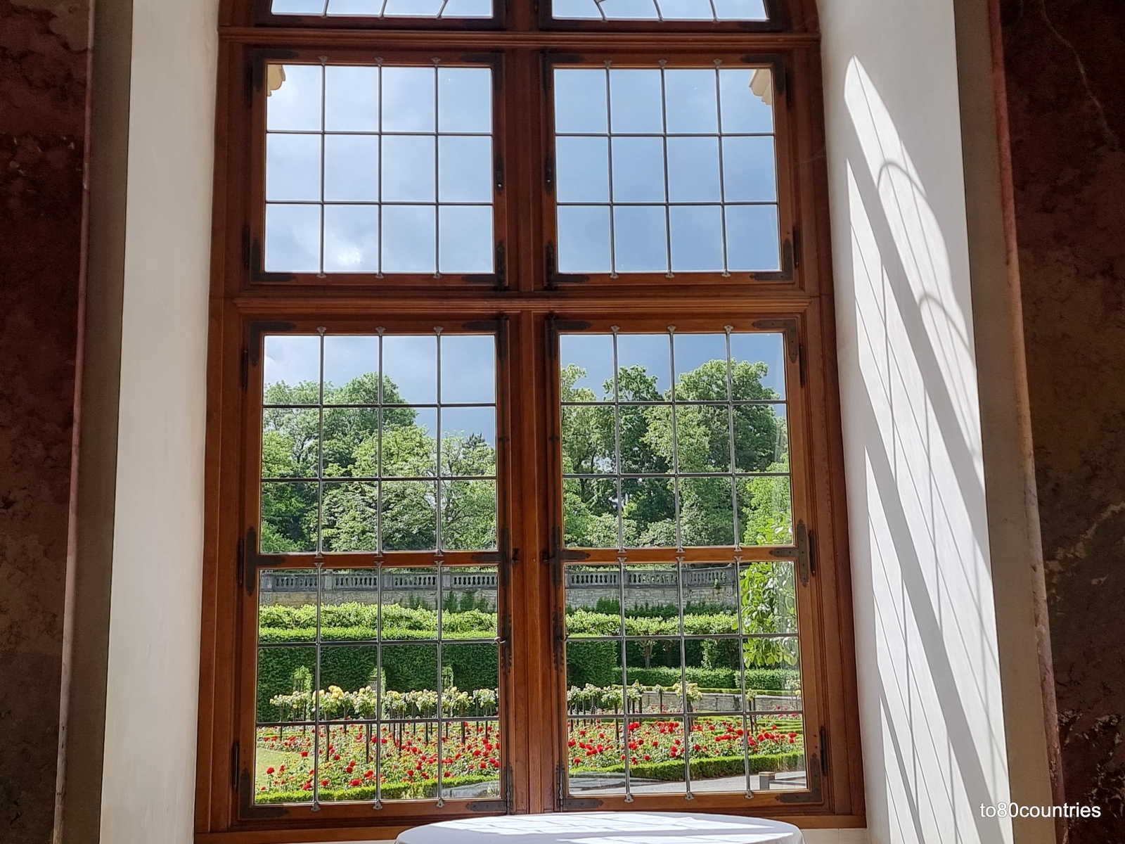 Residenz Würzburg - Aussicht aufs Ostparterre