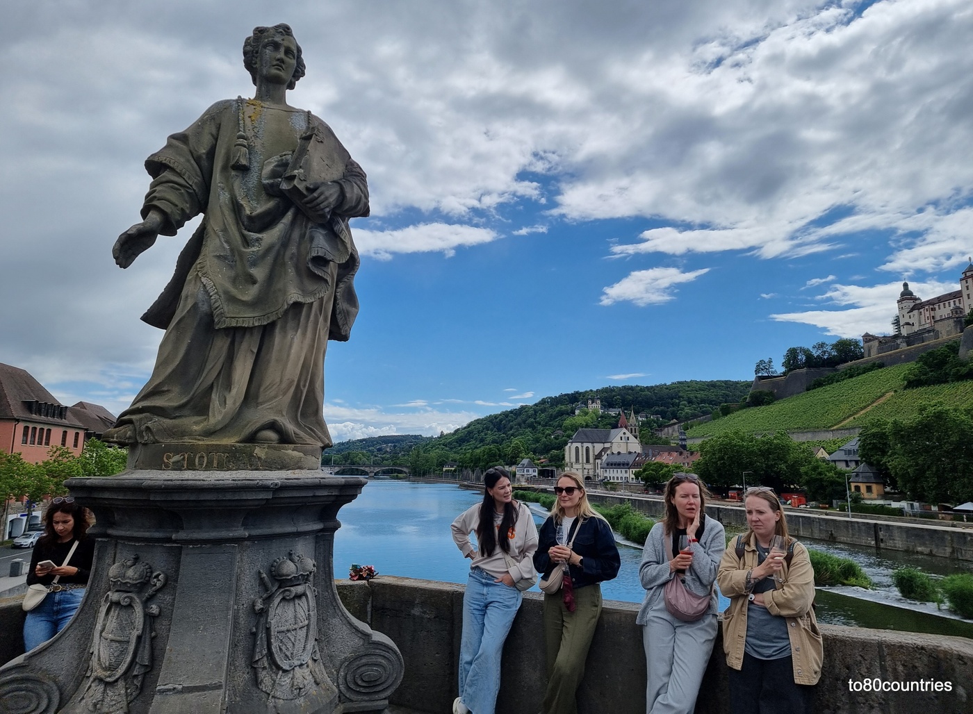 Hl. Totnan auf der alten Mainbrücke in Würzburg