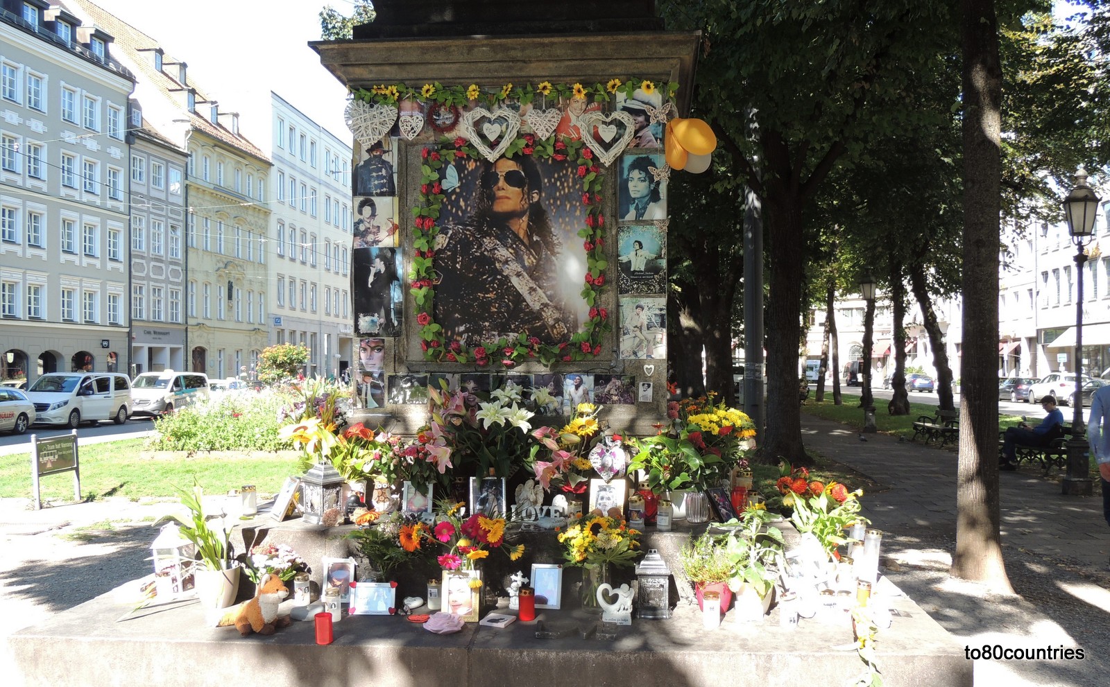 Denkmal für Orlando di Lasso (und Michael Jackson)
