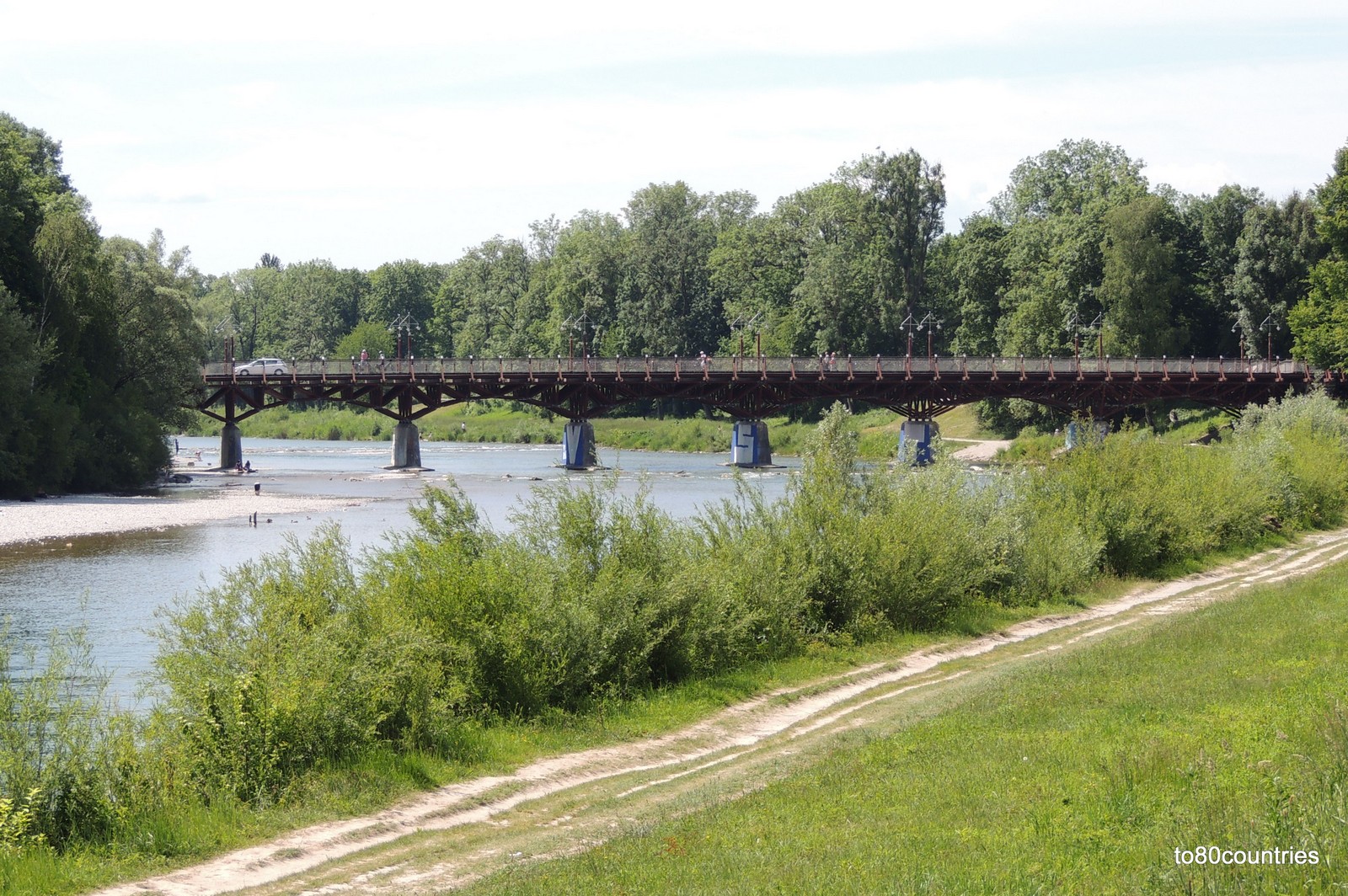 Thalkirchner Brücke über die Isar