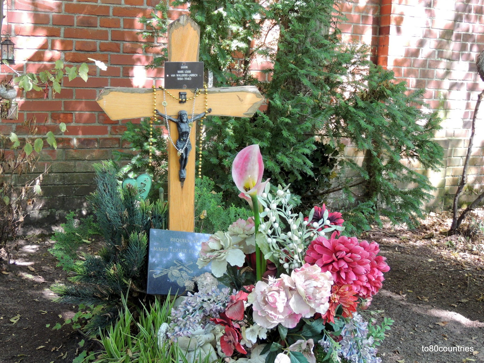 Prominentengräber: Marie Louise von Wallersee - Ostfriedhof München