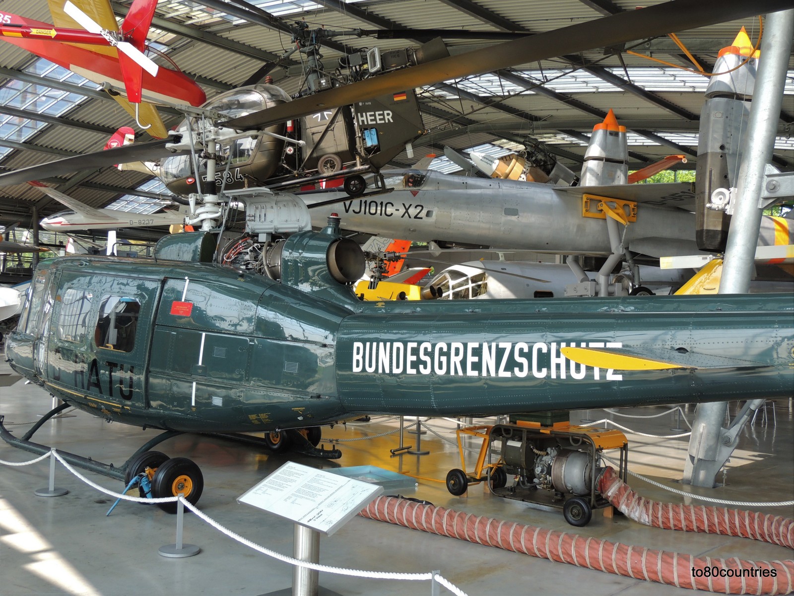 Hubschrauber Bell UH-1D - Flugwerft Schleißheim