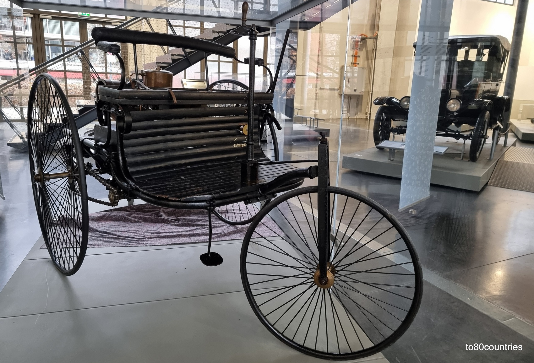 Verkehrsmuseum Theresienhöhe - Benz Patent-Motorwagen