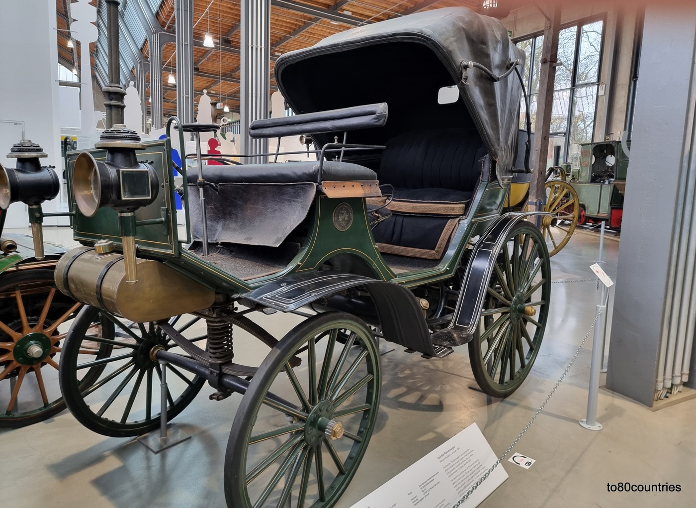 Verkehrsmuseum Theresienhöhe - Daimler Motorkutsche
