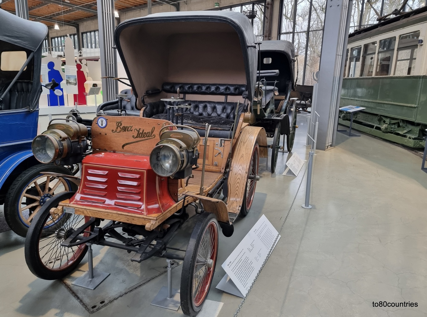 Verkehrsmuseum Theresienhöhe - Motorwagen Benz Ideal