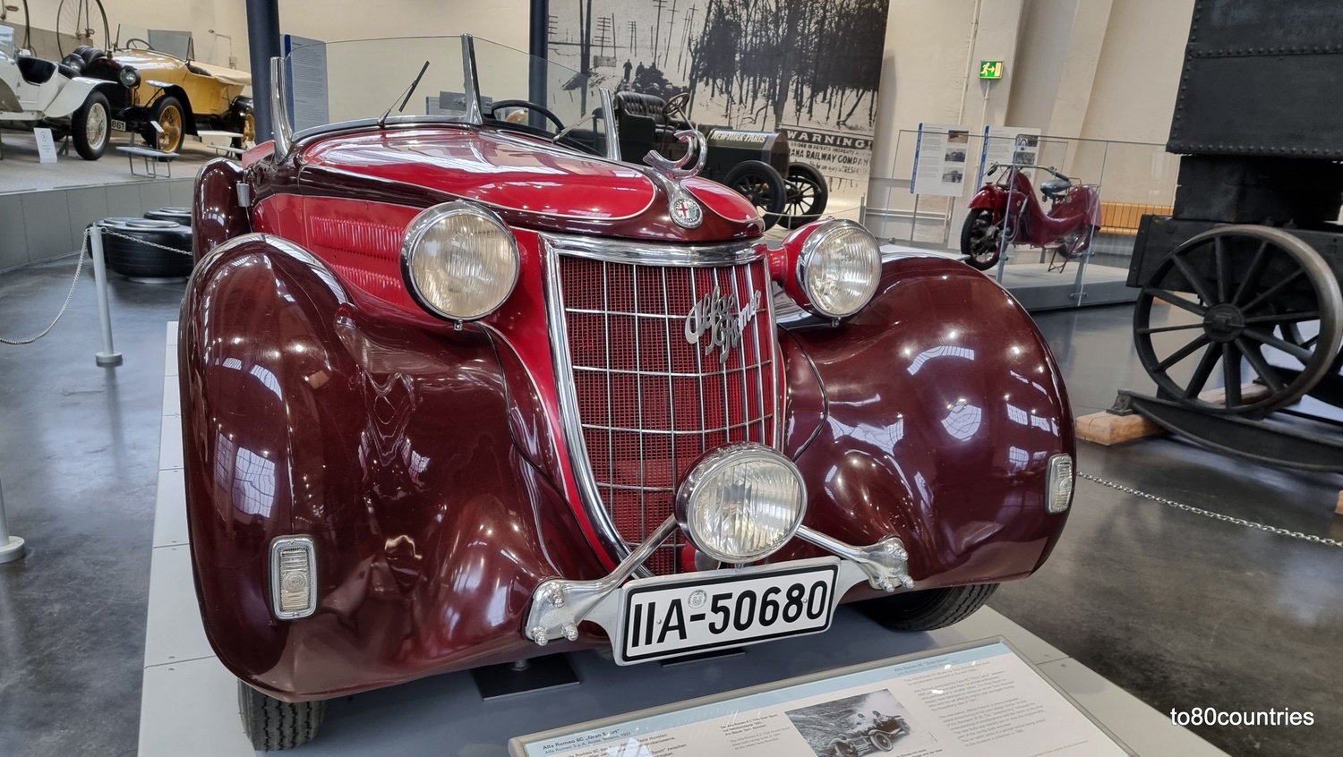 Verkehrsmuseum Theresienhöhe - Alfa Romeo 6 c 1750 Gran Sport