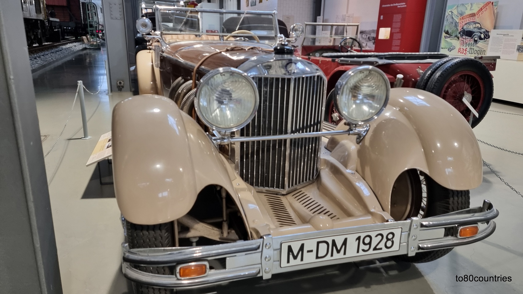 Verkehrsmuseum Theresienhöhe - Mercedes Benz SuperSport