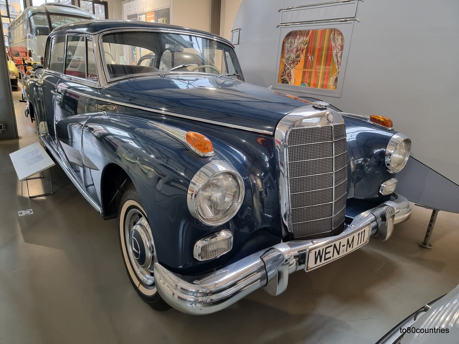 Verkehrsmuseum Theresienhöhe - Mercedes Benz 300 d "Adenauerwagen" (Typ W 189)