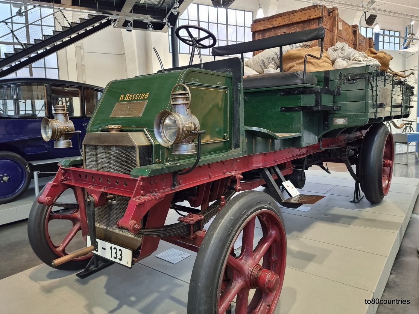 Verkehrsmuseum Theresienhöhe - Büssing Pritschenwagen ZU 550