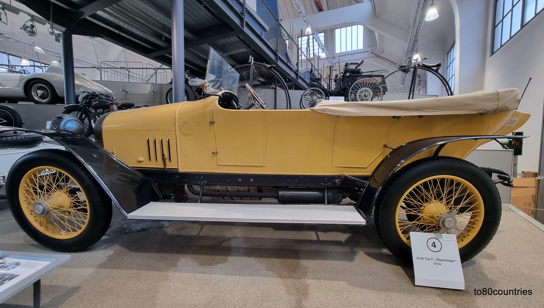 Verkehrsmuseum Theresienhöhe - Audi Typ C "Alpensieger"