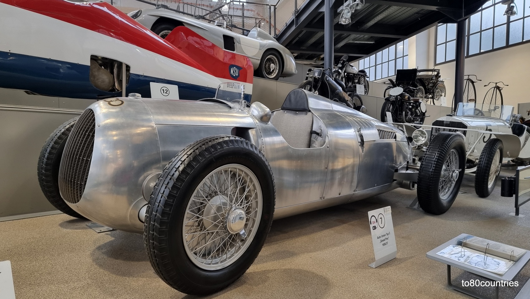 Verkehrszentrum des Deutschen Museums - Auto Union Typ C "Grand Prix"