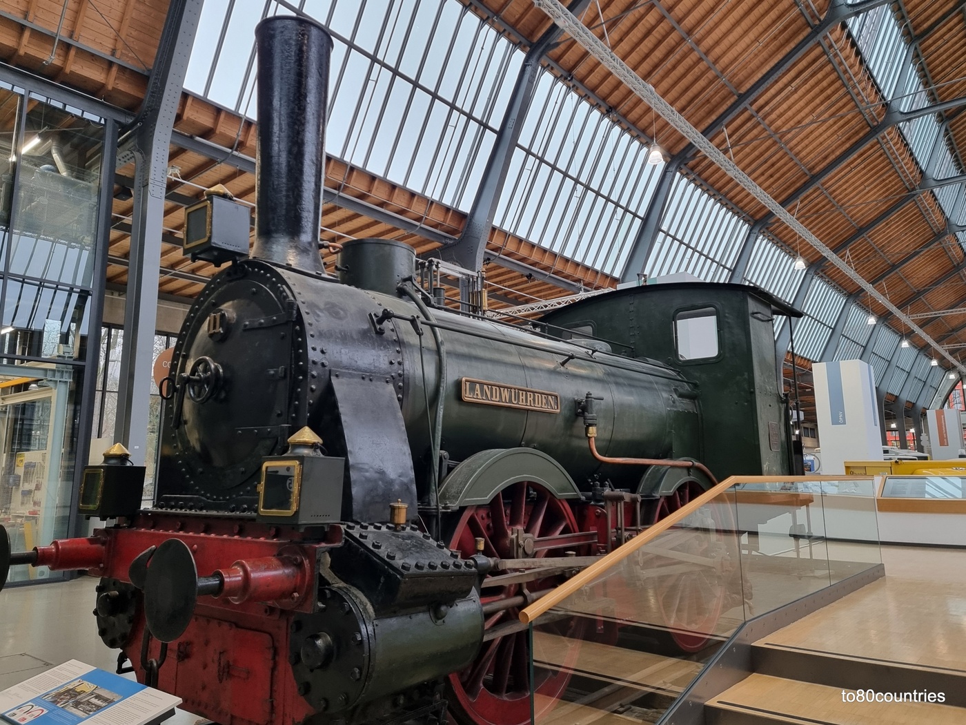 Verkehrsmuseum Theresienhöhe - Krauss Personenzug-Dampflok "Landwührden"