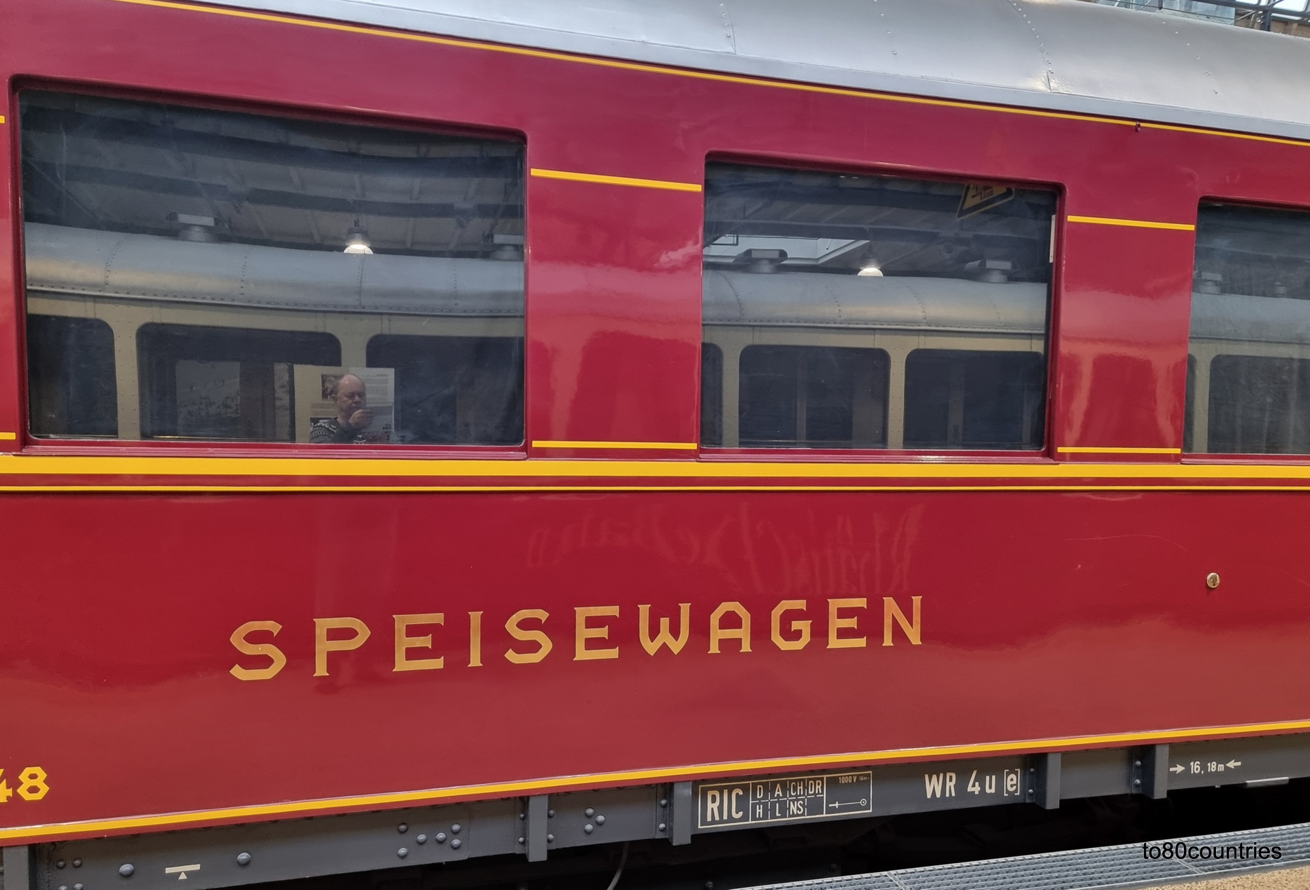 Verkehrsmuseum Theresienhöhe - Speisewagen der Mitropa