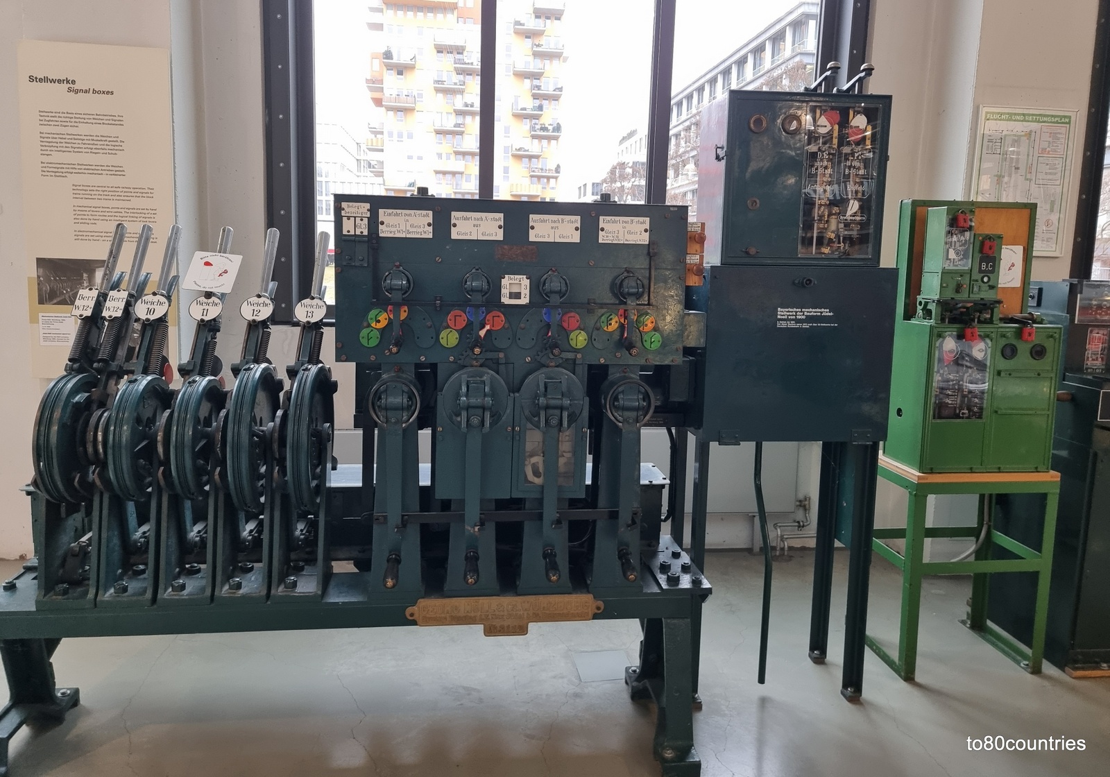 Verkehrsmuseum Theresienhöhe - Stellwerk