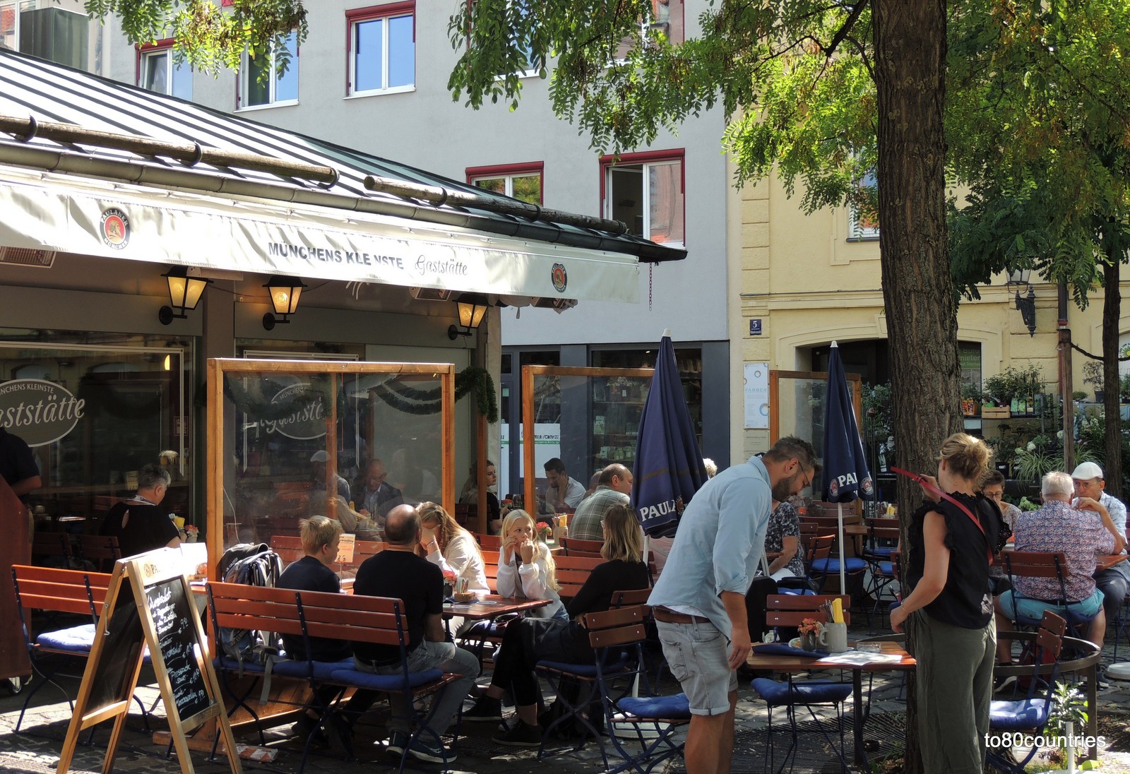 Münchens kleinste Gaststätte - Abteilung 5 - Viktualienmarkt