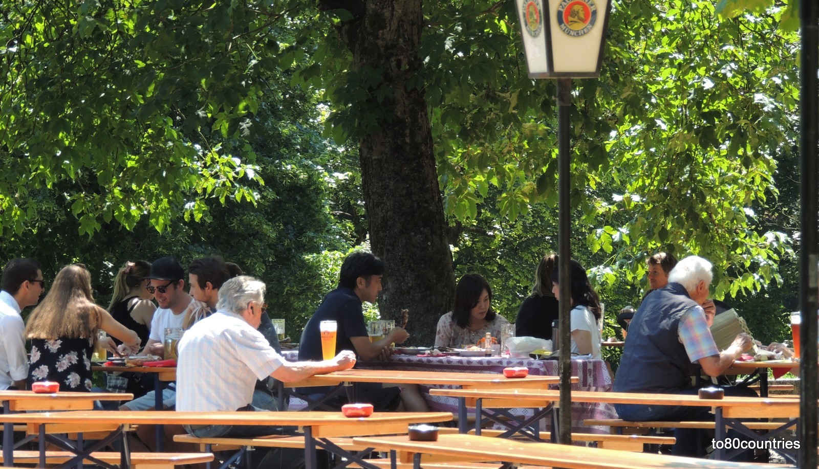 Biergarten am Rosengarten - Westpark München