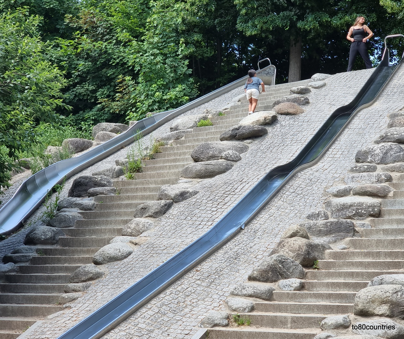 Riesenrutschen im Westpark München