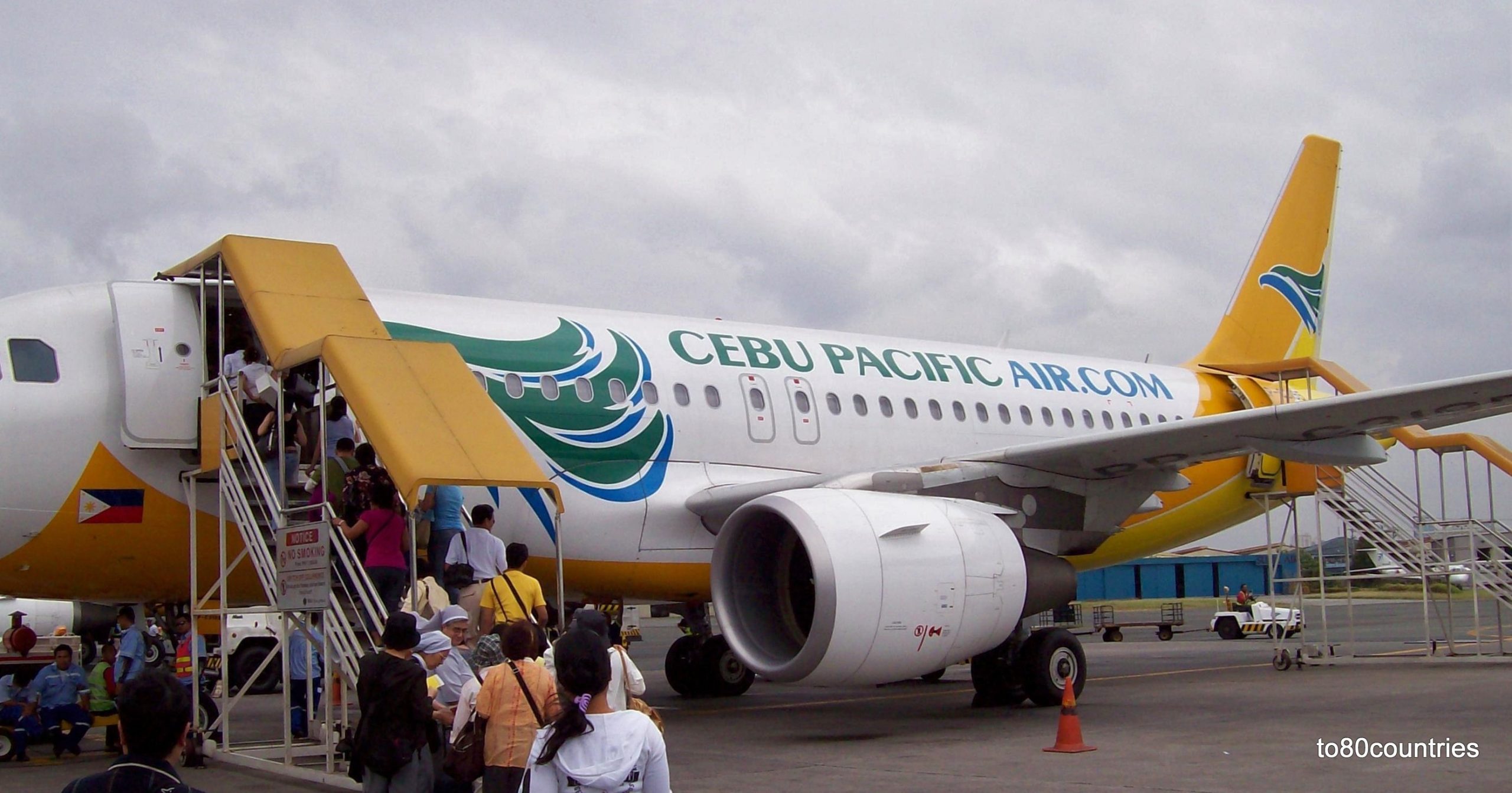 Cebu Pacific Flug Manila - Tagbilaran auf Bohol