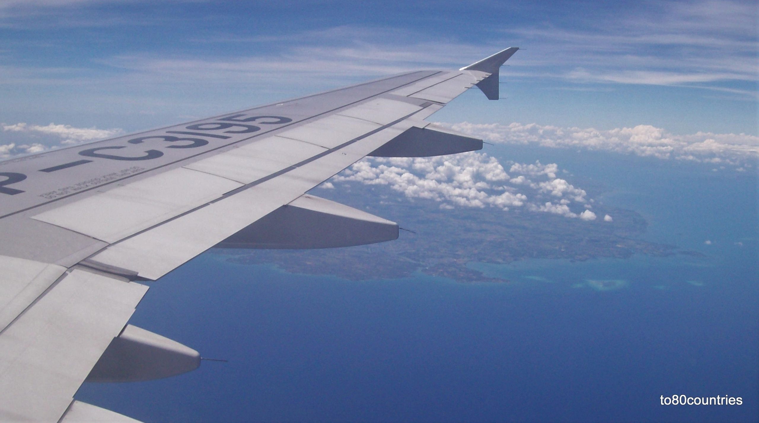 Cebu Pacific Flug Manila-Tagbilaran auf Bohol