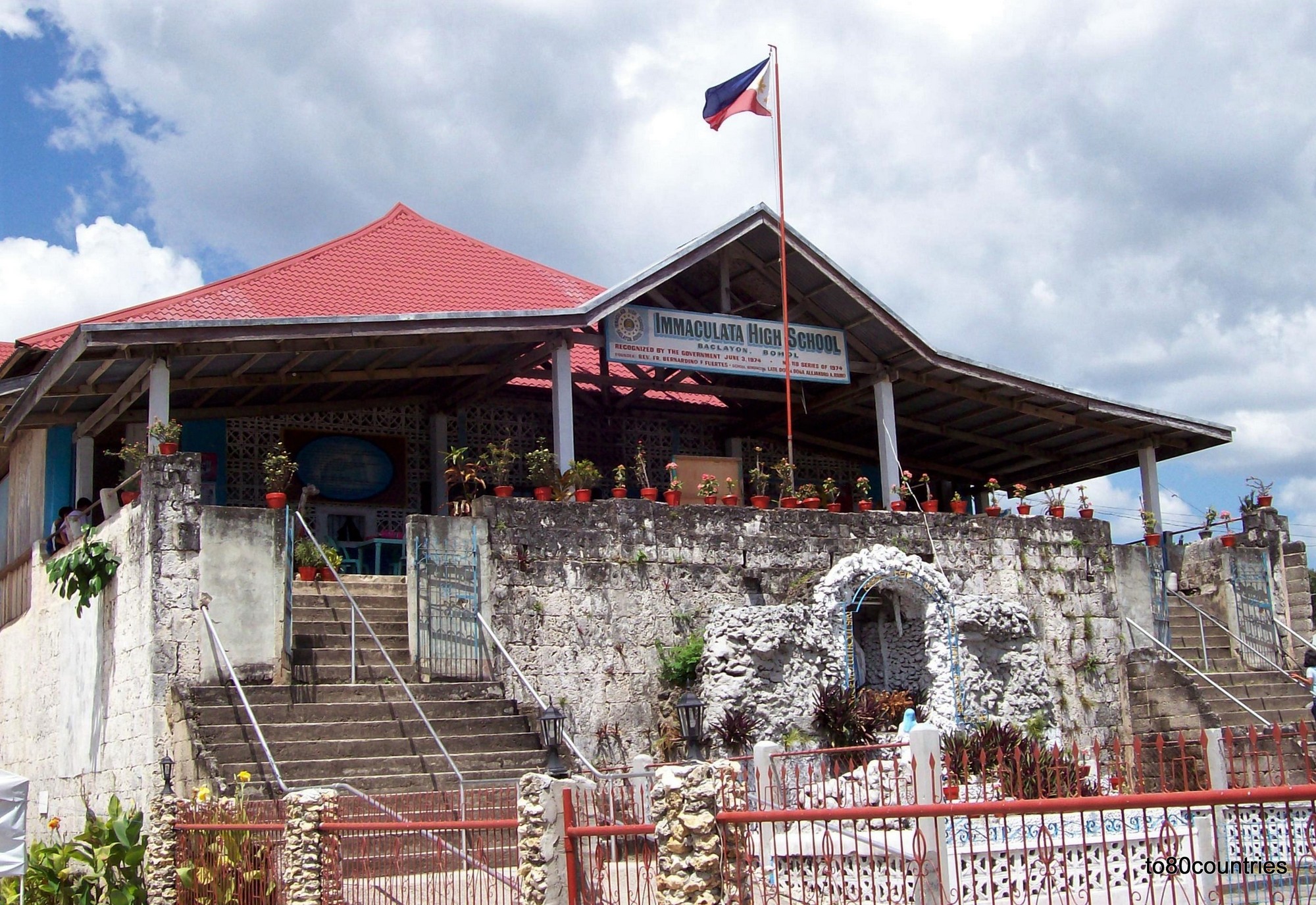 Katholische High School in Baclayon - Bohol