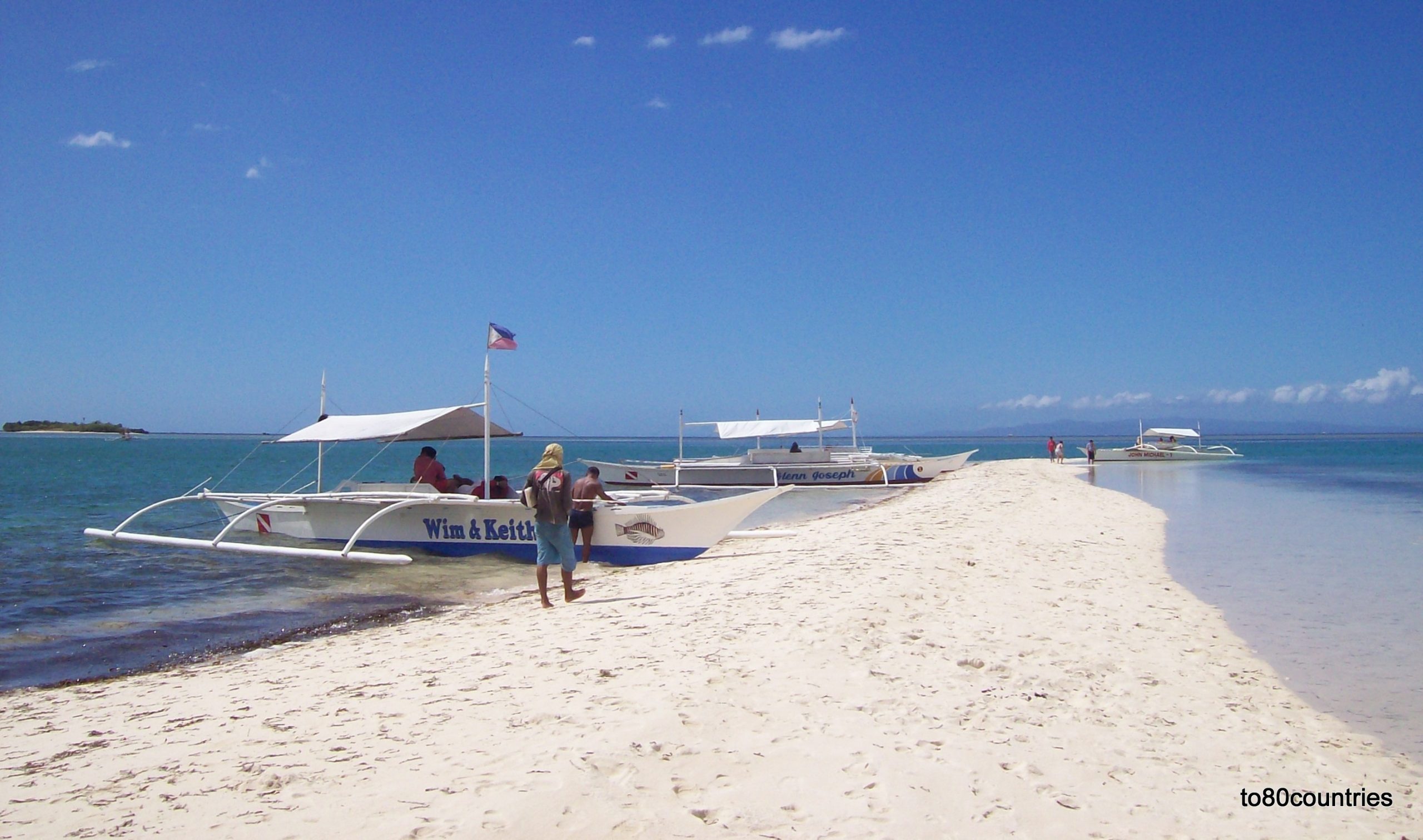 Virgin Island in der Bohol-See