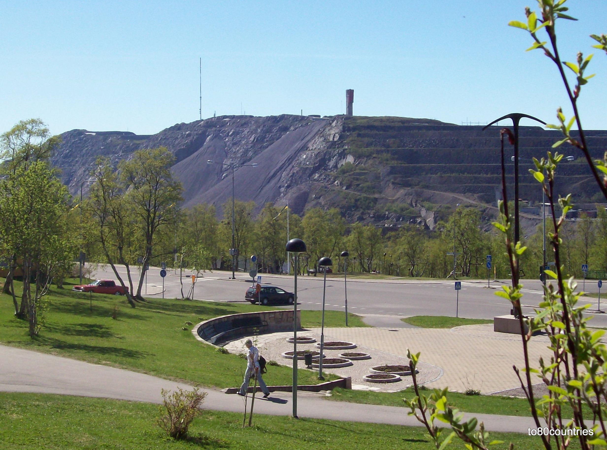 Bergwerksstadt Kiruna - Lappland