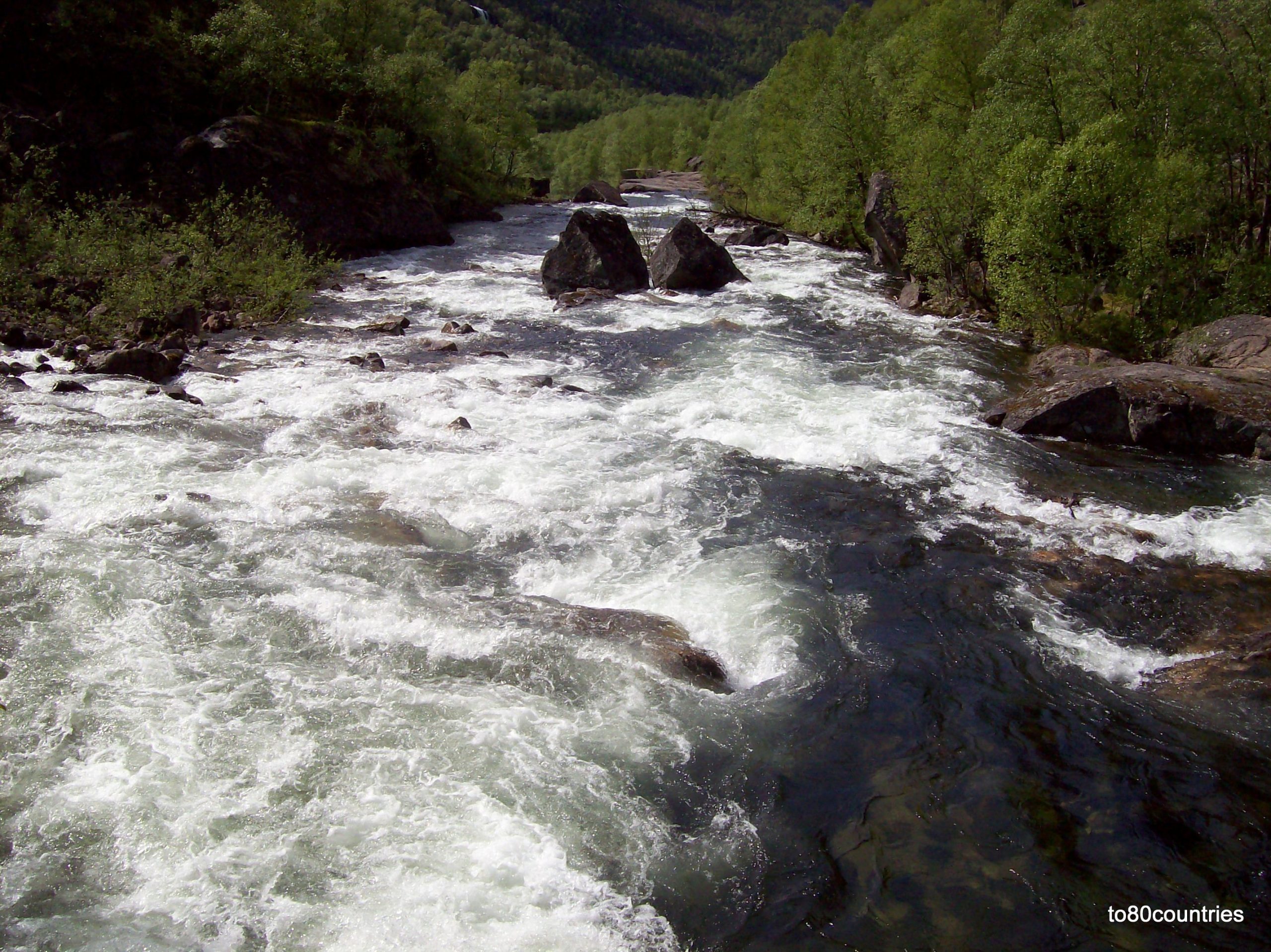 Wanderweg Katterat - Rombaksfjord in Norwegen