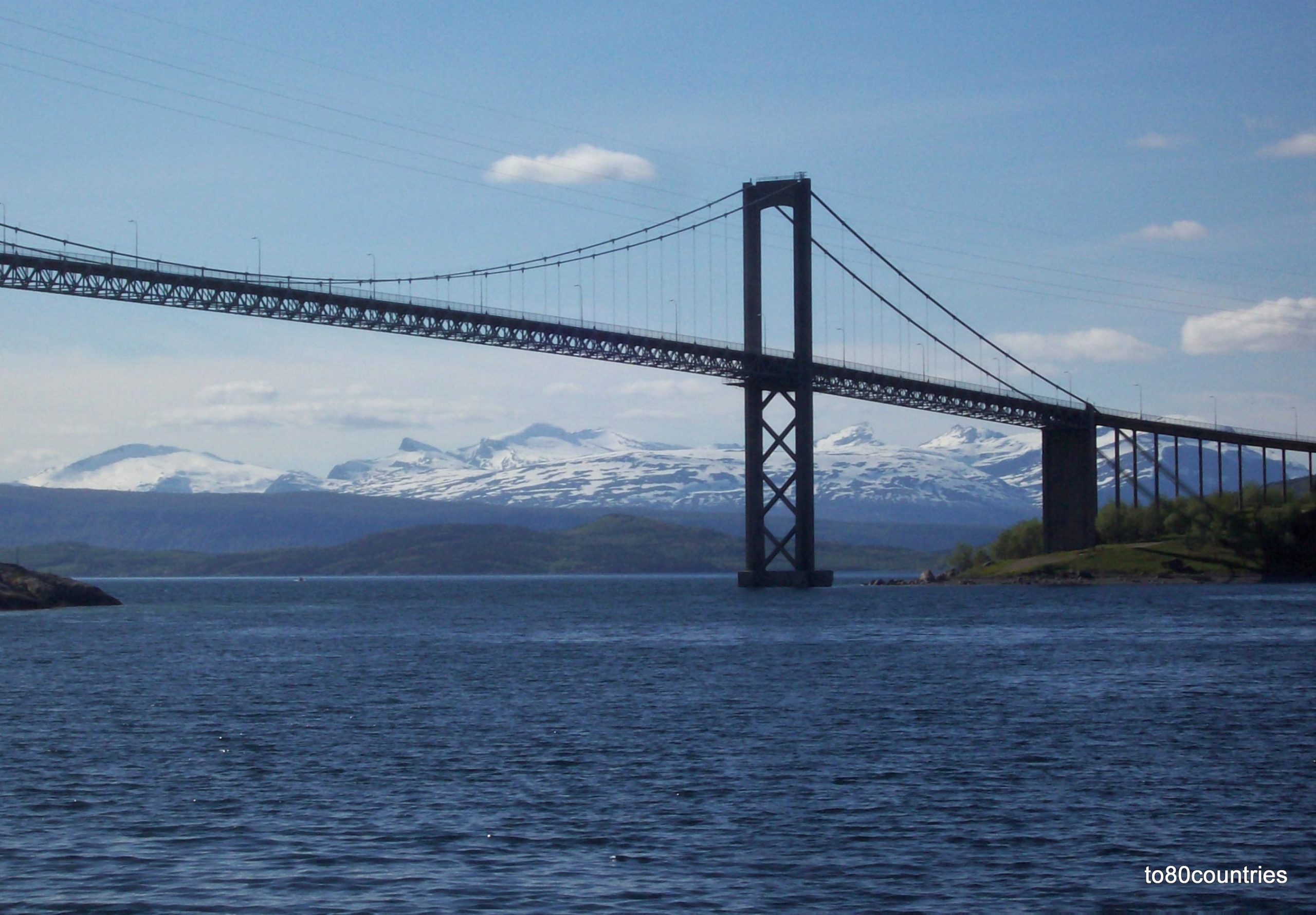 Rombaksfjordbrücke in Norwegen