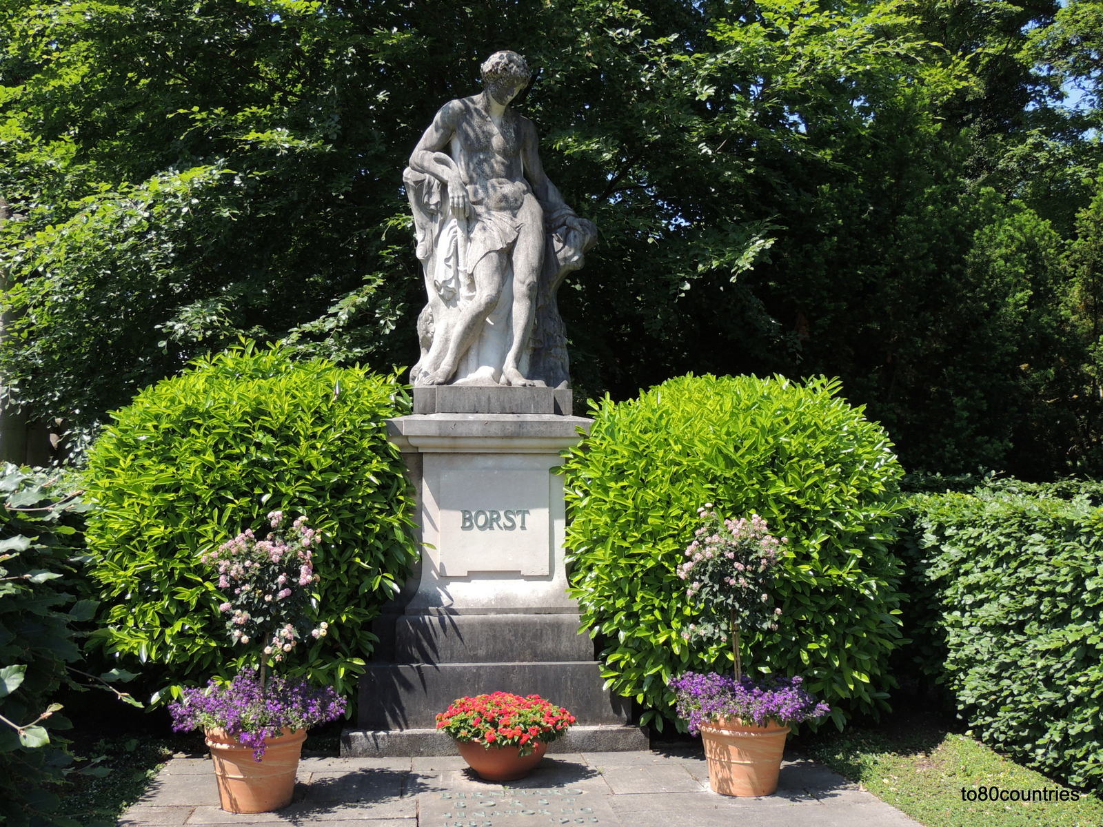 Prominentengräber: Bernhard Borst - Westfriedhof München