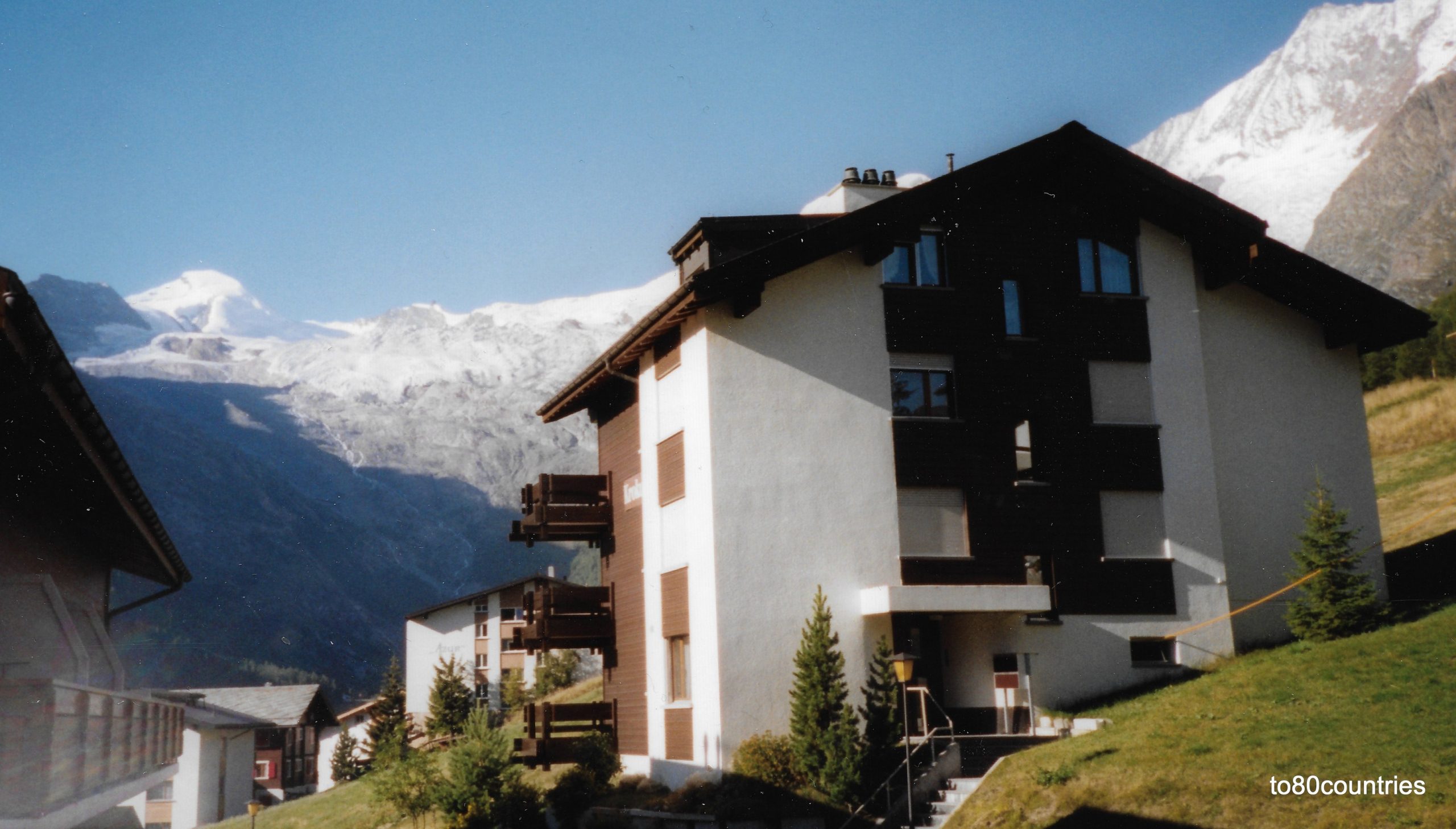 Saas Fee und die Berge