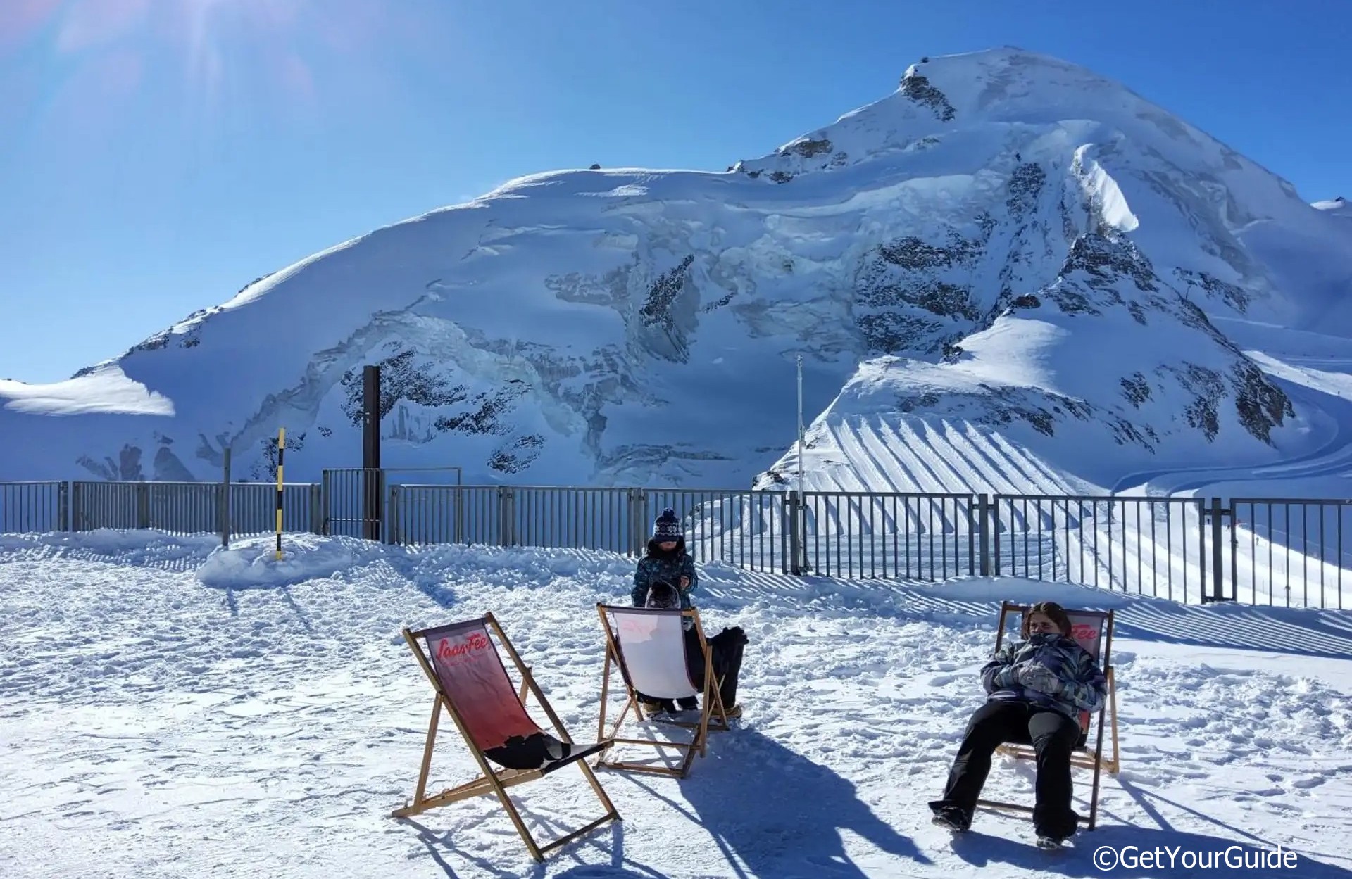 Gletscherskigebiet Saas Fee