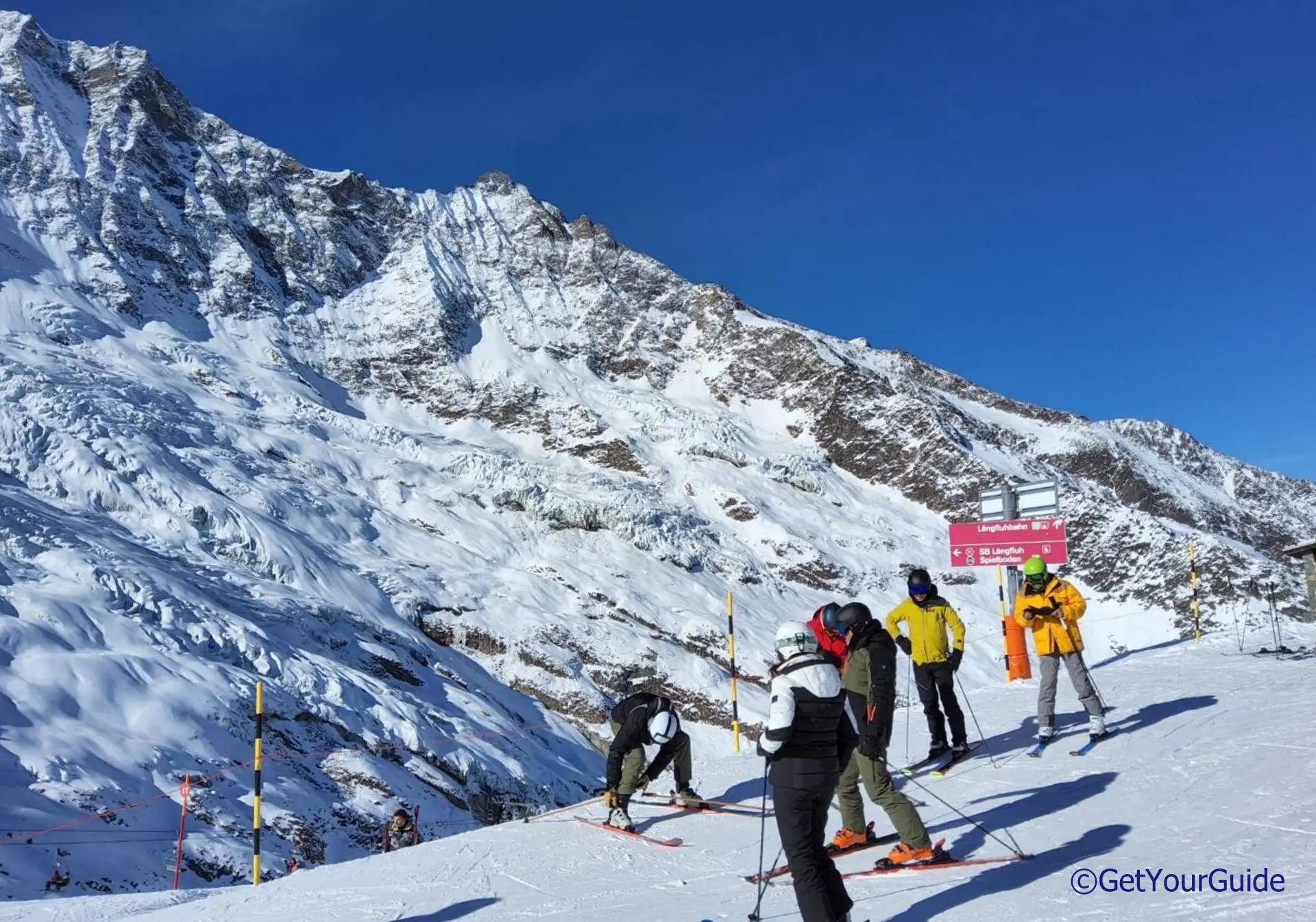 Gletscherskigebiet Saas Fee