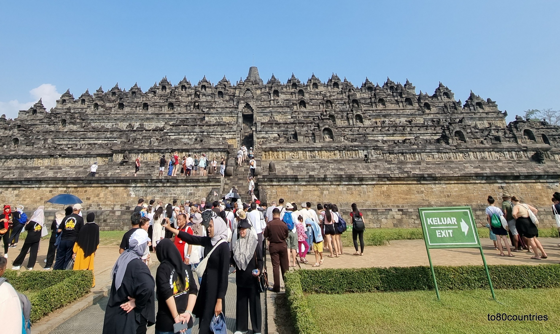 Borobudur-Tempel - Zentraljava